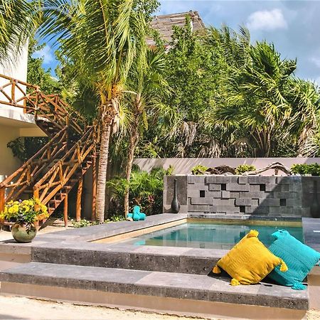 La Puerta Azul Beachfront - Adults Only Isla Holbox Exterior foto