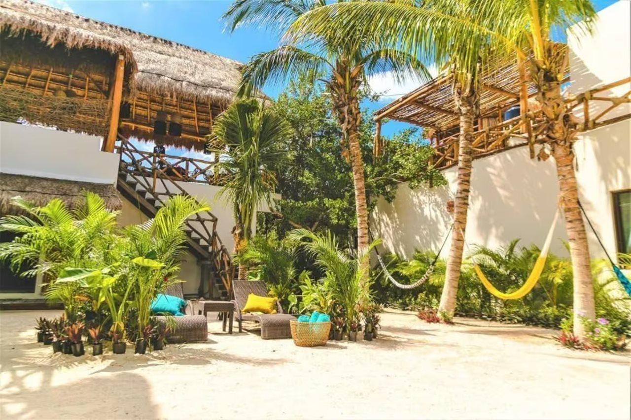 La Puerta Azul Beachfront - Adults Only Isla Holbox Exterior foto