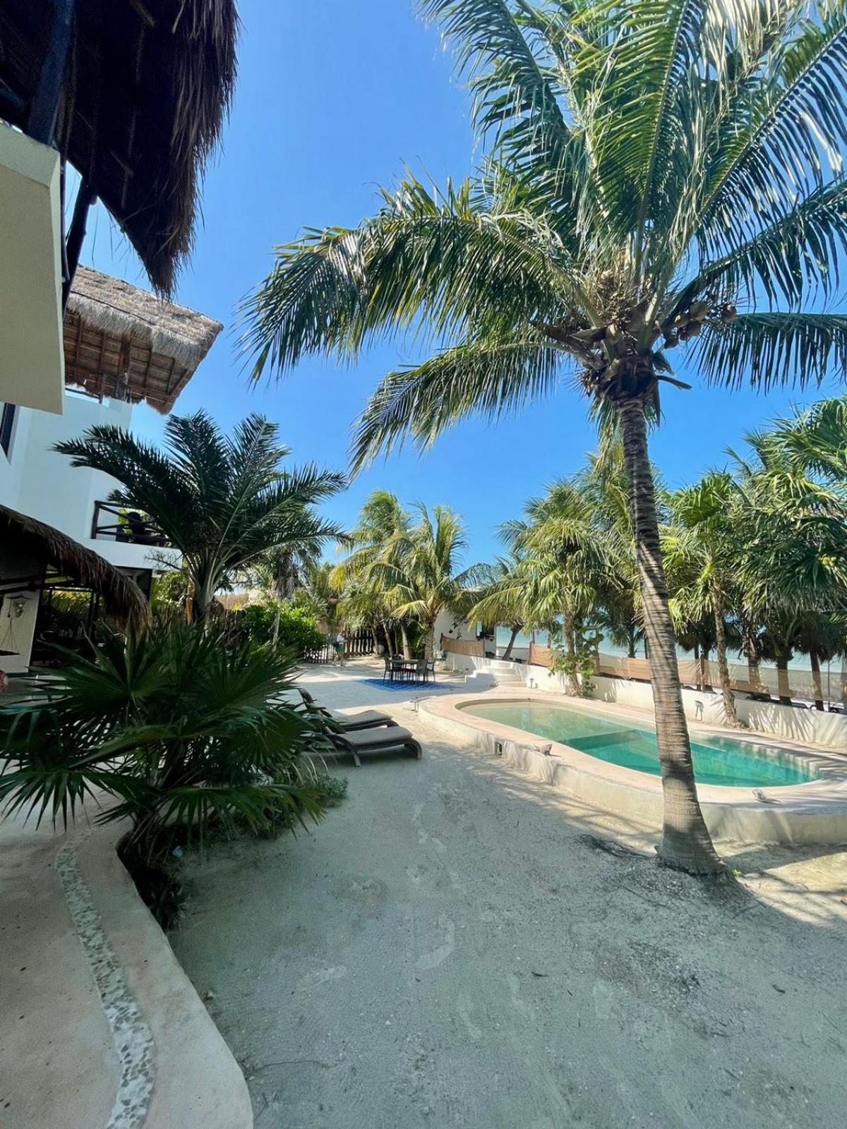La Puerta Azul Beachfront - Adults Only Isla Holbox Exterior foto