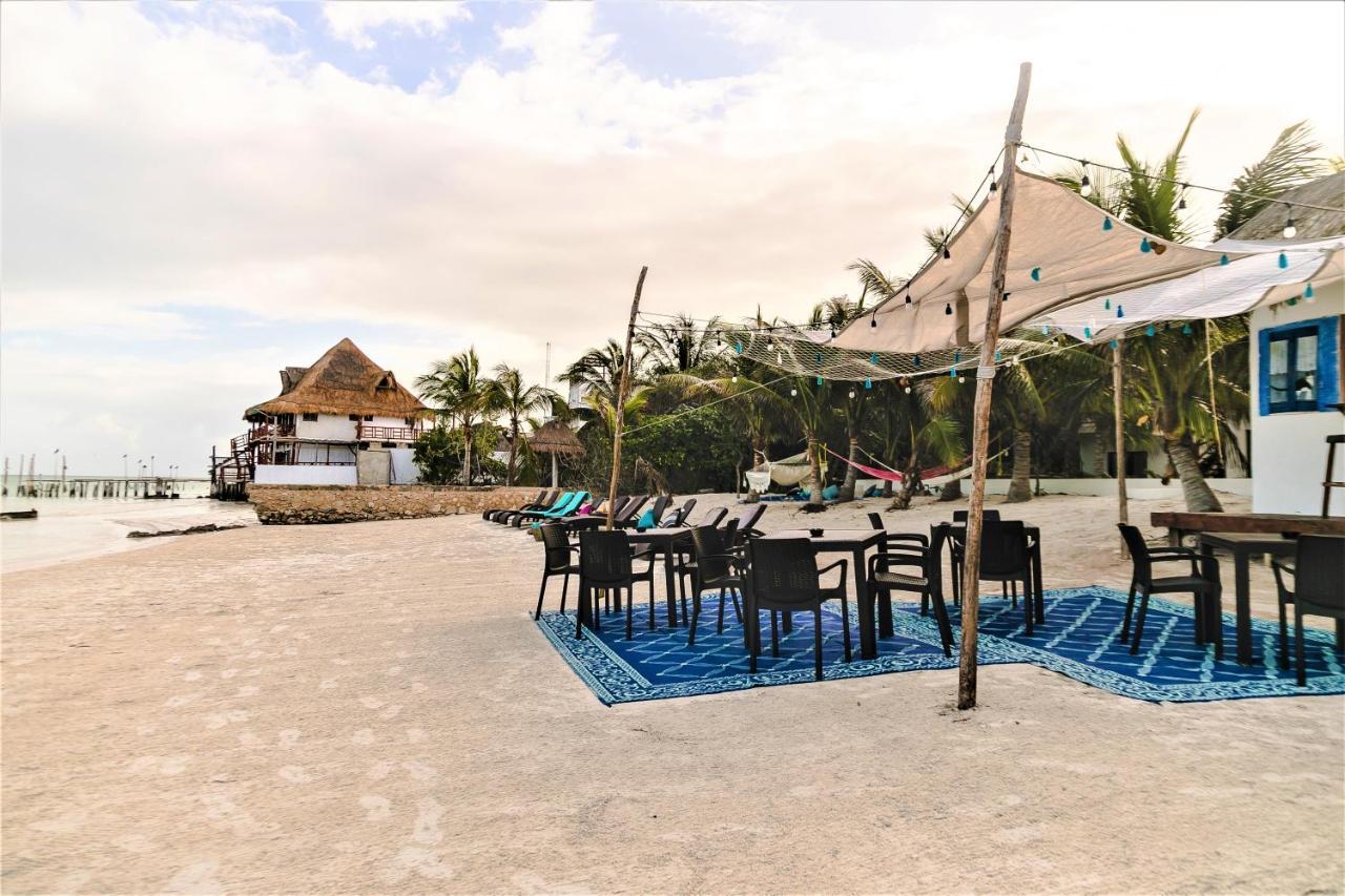 La Puerta Azul Beachfront - Adults Only Isla Holbox Exterior foto