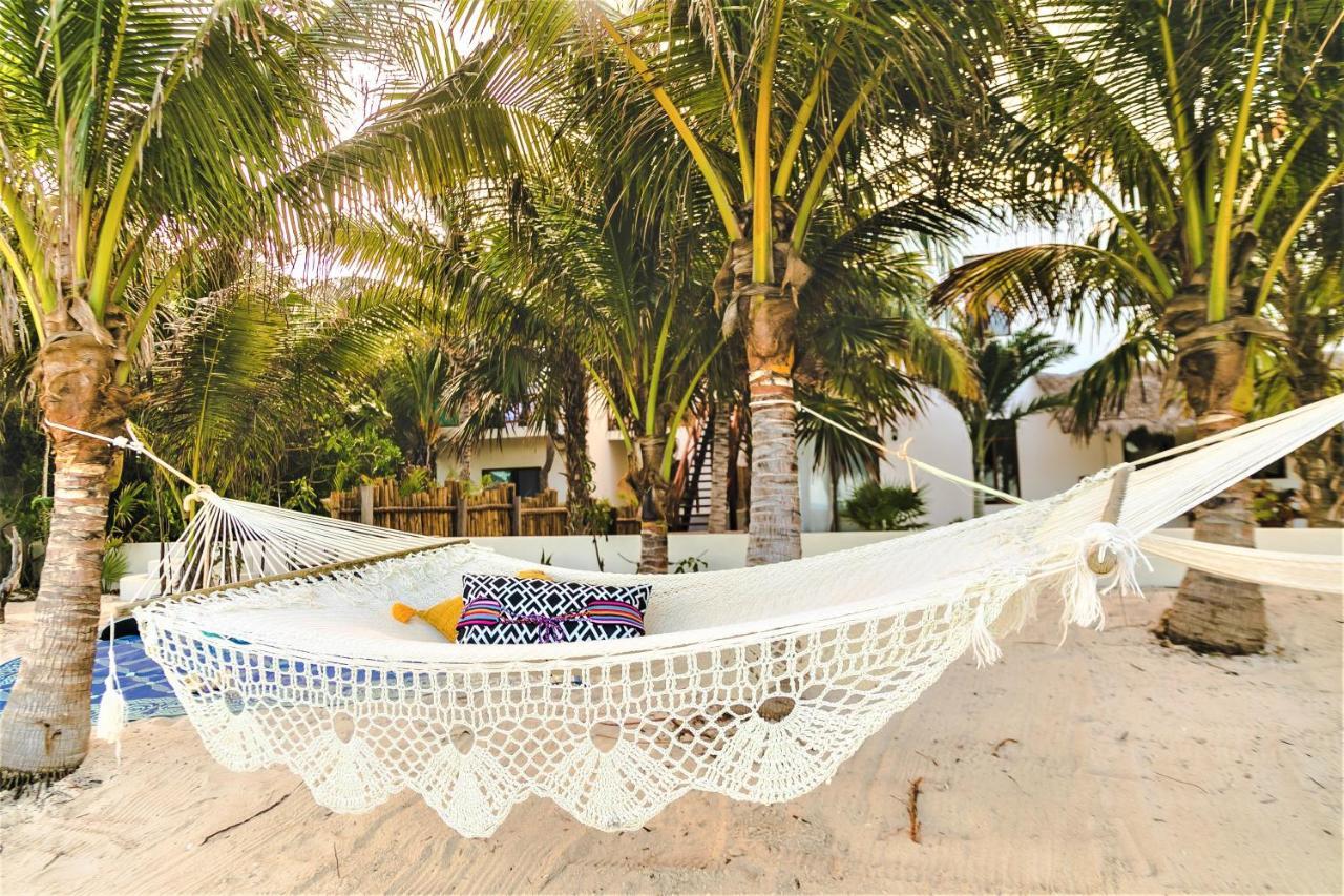 La Puerta Azul Beachfront - Adults Only Isla Holbox Exterior foto
